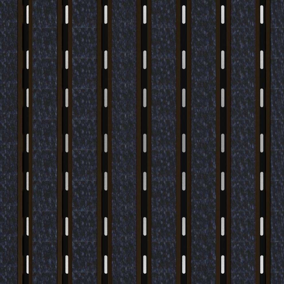 Blue Alba ECONYL® with Bronze Rails (Open Construction) 